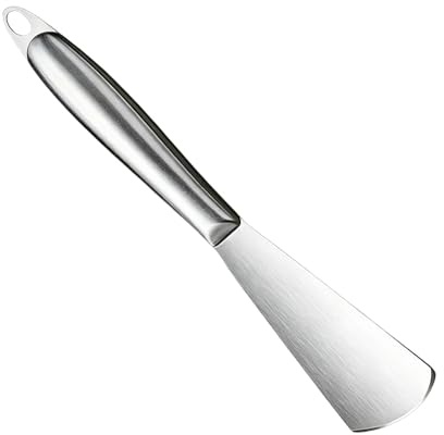 Piccola pala da giardinaggio, paletta piatta in acciaio inox per allentare il terreno e piantare, strumento essenziale per scavare fiori, verdure, prato e manutenzione del giardino