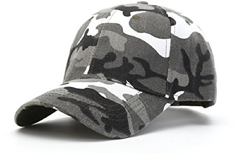 bick.shop Basecap Camouflage Baseballcap Tarnfarben Mütze Hut Kappe Baseball Cap Armee (schwarz)