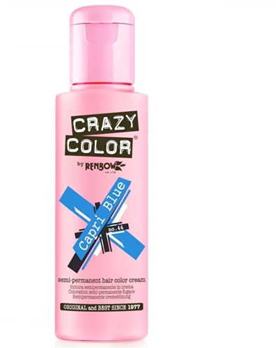 Coloration cheveux Crazy Color, Bleu Capri