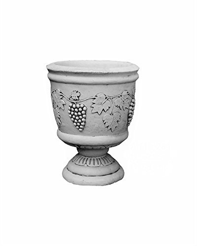 Antikes Wohndesign 2 x Blumentopf Set Pflanzkübel Blumentopf Pflanzschale Stein Blumen Schalen 176KG