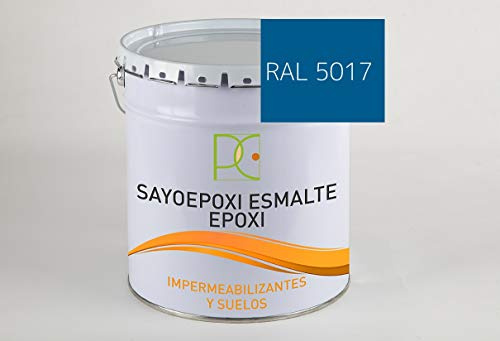COLAMINA PINTURA EPOXI 2 COMP. PARA SUELOS COLOR AZUL 6 KG (4 kg. base + 2 kg. catalizador)