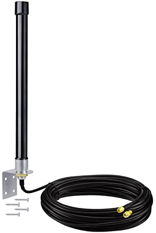 Bingfu Outdoor 4g LTE Long Range Cellular Trail Camera Antenna 32.8ft Cable