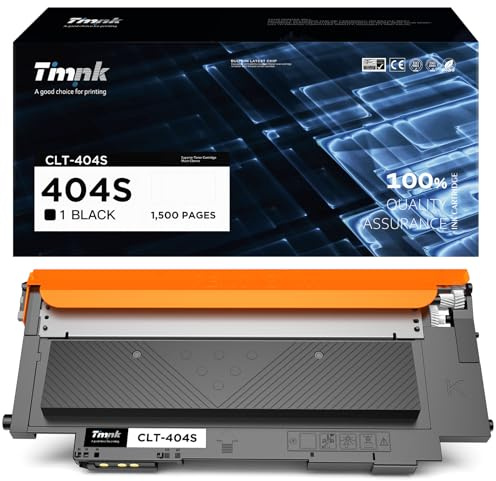 Timink CLT-P404C Toner Kompatible für Samsung C480W, 1 Schwarz | Passend für Samsung Xpress SL C480FW C430W C430 C480 CF480FN C48X C43X.