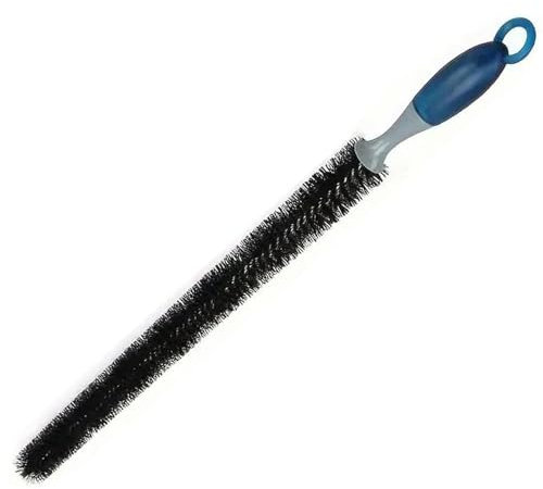 Radiator Cleaner Brush, Long 75cm Boar Bristle Bendable & Flexible Radiator Duster Brush with Easy Grip Handle, Radiator Brushes for Cleaning Dust Inside Vanes and Backside (1)