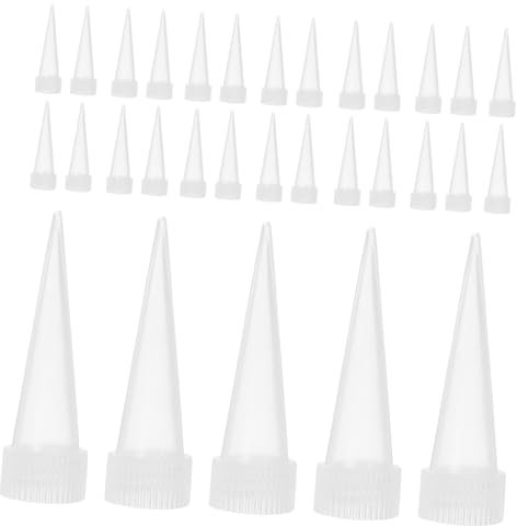 VILLCASE Kartuschenspitzen-set 100-teilig Wiederverwendbare Präzisions-kartuschenspitzen Düsen für Kartuschen und Klebeflaschen