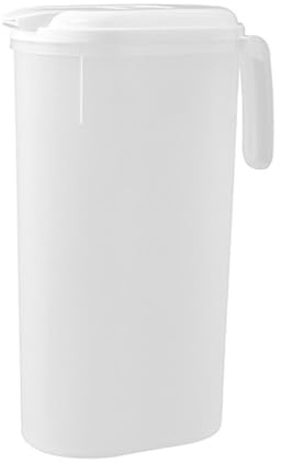Fridge Pitcher Jug | 2.5L Fridge Door Water Dispenser | Large Opening Design Fridge Liquid Storage Jug | Water Pitcher | Cold Kettle for Gatherings, Camping, and Traveling