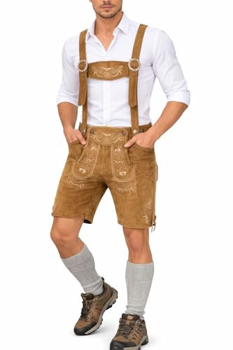 TR Martha Premium Lederhose für Herren - Elegante Trachtenhose Gr.46-60 - Designer Lederhosen in 4 Farbvarianten