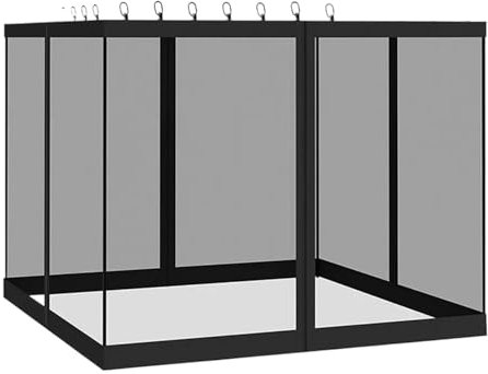Zanzariera per Gazebo da Esterno | Copertura Ombreggiante Pergola - Protezione Antizanzare UV-Resistente Traspirante per Esterno Terrazza e Campeggio