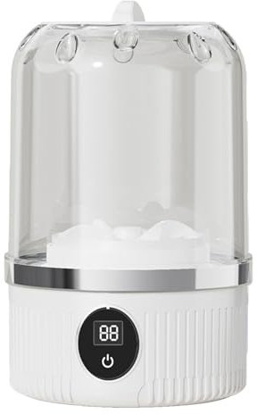 Portable Washing Machine, Mini Portable Washing Machine, Wireless Portable Laundry Cup, for Home, Apartment, Travel, Camping (white)