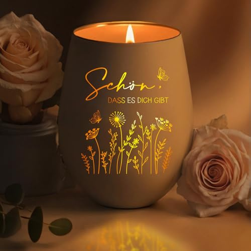 Geschenke für Frauen Freundin Geburtstag-Schön DASS Es Dich Gibt, Personalisierte Ostern Geschenke für Beste Freundin Oma Mama Kollegin Ehefrau, Geburtstagsgeschenk für Frauen, Muttertagsgeschenke