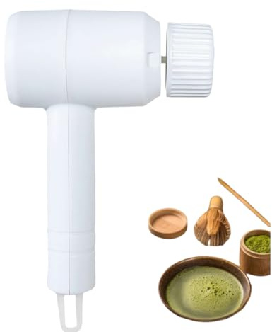 Matcha Whisk, Electric Whisk Matcha Brush, Rechargeable Handheld Mixer, Traditional Handcrafted Japanese Matcha Tea Mixer Brush, DIY Tea Making Tool for Tea Room Kitchen