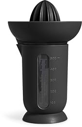 Blim Plus - Set Spremiagrumi UFO + Caraffa QB Carbon Black - Spremi e Dosa Succo Facile - Made in Italy
