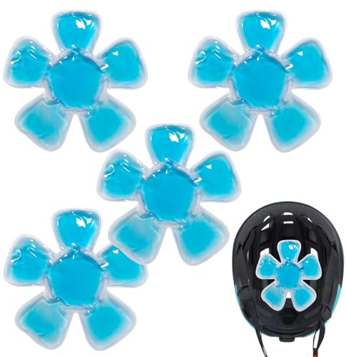 Tuxuseo Compressa refrigerante per casco protettivo, cuscinetto di raffreddamento riutilizzabile per equitazione, donne, viaggi, ciclismo, sport all'aria aperta, escursionismo