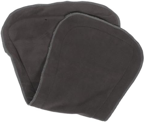 WEKAMOS Adults Can Wash Diapers Adult Diapers Incontinence Inserts Liner Polyester Dark Grey