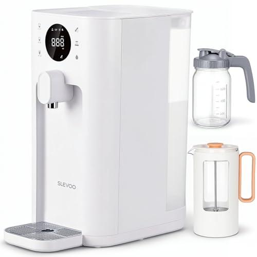 Filtro de agua RO con ósmosis inversa UV, sistema de filtración RO, 3:1 puro para drenar, TDS y vida útil del filtro y jarra de llenado automático, sin instalación, purificador de agua autolimpiante