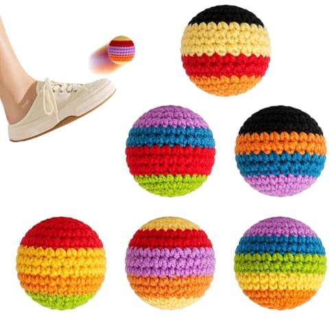 Pelota de punto de kickball: juego de malabares al aire libre, kickballs, saco de entrenamiento hecho a mano, para adultos, principiantes, exteriores, jardín, patio trasero, parque, día de playa