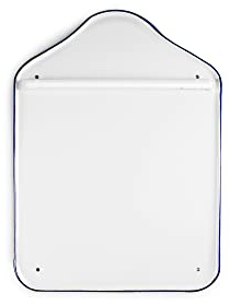 IBILI 905300 Wall Rack Blanca, Porcelain, White