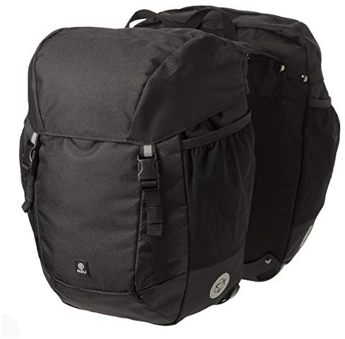 Agu 898235 - Doppeltasche, Schwarz, 34 L