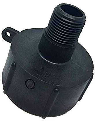 MACHSWON 3/4 Water Butt IBC Water Tank Adapter Garden Hose Connector Fitting Tool Tank Drain Adapter