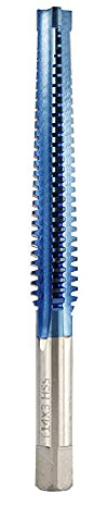 1pc Nano Blue Coating Trapezoidal Thread Tap For Metal TR8-TR26 HSS Machine Screw Tap Drill Bit Right/Left Hand Plug Tap-TR16x4-Right Hand_