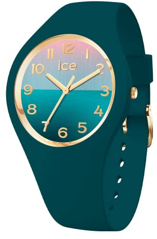 Ice-Watch - ICE horizon Verdigris - Grüne Damenuhr mit Silikonarmband - 021354 (Medium)