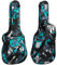 HOHIYO Gitarrentasche Full Size, 39 40 41inch Akustikgitarre Gig Bag, 15mm dick gepolstertes Gitarrenetui wasserdicht mit Zwei Taschen Verstellbarer Schultergurt, Halsschutzgurt