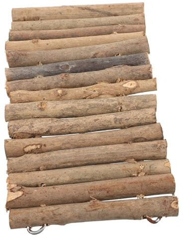 VILLFUL Holz Terrarium Versteck Aus Holzstäben Reptilienhöhle Krabbelplattform Für Schildkröten Und Aquarien Dekoration Lebensraum Versteckhütte