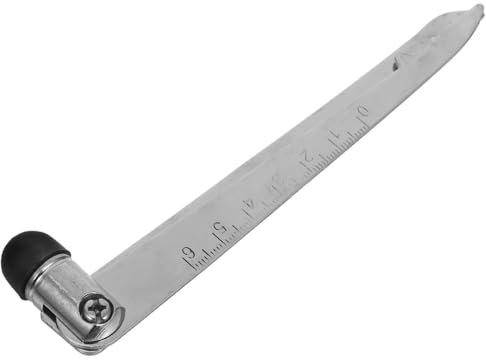 ABOOFAN Martello Acciaio Inossidabile Con Scala Integrata Strumento Multifunzionale Portatile Per Esami Neurologici e Auscultazione