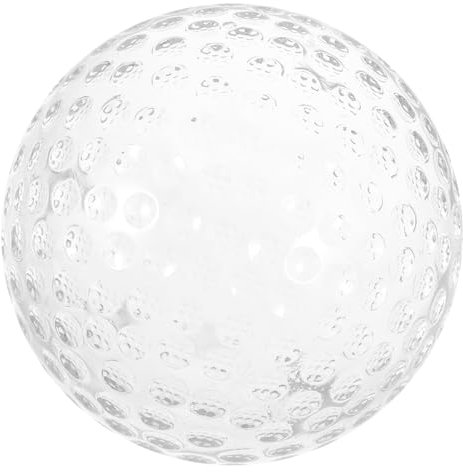 HAMPPLIES Palla Di Decorativa Per Golf Ornamentazione Chic Cristallo Trasparente Per Ufficio e Casa Perfetta Per Decorazioni Di Interni e Eventi