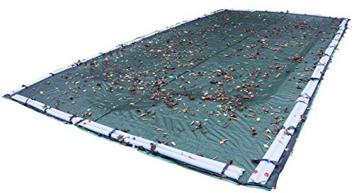 Robelle 442050R - Red de hojas estándar para cubiertas de alberca de invierno en el suelo de 20 x 50 pies