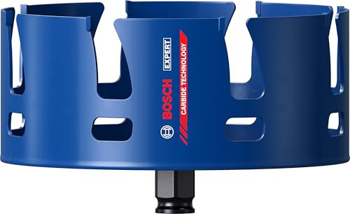 Bosch 1x EXPERT Construction Material hålsågar (för Mjukt trä, Spånskiva, Ø 140 mm, Professional Tillbehör Borr/skruvdragare)