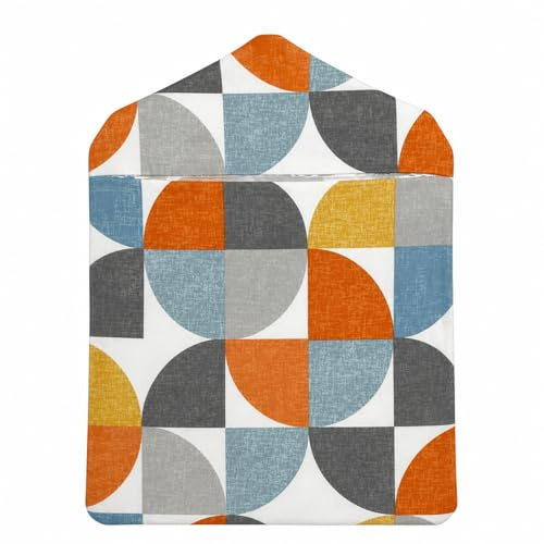 Jolee Fabrics Premium Oilcloth Peg Bags with Wooden Hanger - Large Waterproof Peg Bag, Clothes Clip Storage Perfect for Any Washing Line…