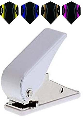 Flightlocher + Thor F4 100micron Markenflights 4-8-12 Set, Flight-Punch + 12-24-36 Flights THOR-DARTS Germany 100mic F4 Flys