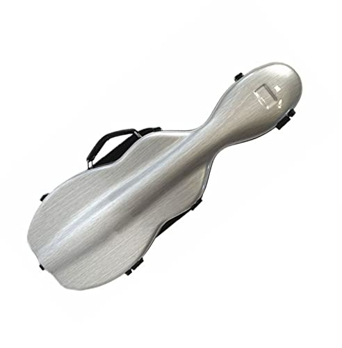 Geigenkoffer 4/4 Größe Carbon Fiber Violin Case Box Rucksack Leicht Mit Doppeltem Schultergurt Violin Case (Color : 09)
