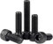 FandWay Zylinderschrauben mit Innensechskant DIN912,Vollgewinde M8x16/20/25/30/40mm Schwarz 12.9-klassigem Kohlenstoffstahl Hex Sechskopf-Knopf Schraube Set mit Schraubenschlüsseln.(5 Je Größe)