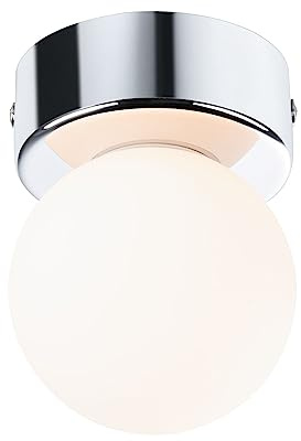 Paulmann 71061 Takbelysning Selection Bathroom Gove IP44 G9 230 V max. 20 W dimbar Krom, Satin Badrumsarmatur