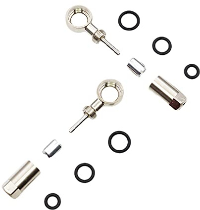 Doengdfo Banjo Anschluss für Fahrradscheibenbremse, ÖLnadel, Olivenring, Schraubensatz für SRAM Level/Ultimate A1, Code R B1 BremssäTtel