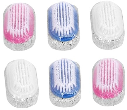 Ipetboom 6pezzi Levigante Per Piedi Doppia Faccia in Pietra Pomice Naturale Strumento Esfoliante Pedicure Per Rimuovere Morta e Levigare i Piedi Leggero e Compatto Colori Casuali