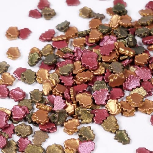 Streuselheld Schoko Tannenbäume 80g Streusel zum Dekorieren und Verzieren von Gebäck aller Art wie Torten Kuchen Keksen Zuckerstreusel