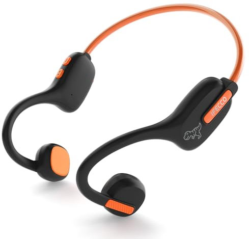 IFECCO Casque Bluetooth pour Enfants – Casque à Conduction auriculaire Ouverte avec Micro, Ultra léger, étanche IPX5 et Plus sûr pour Les Enfants, Parfait pour l'école, Les Voyages