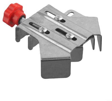 Morsetto ad angolo retto in acciaio inossidabile per attività professionali di lavorazione del legno, garantisce un allineamento accurato del materiale (B)