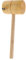 Tofficu Wooden Mallet Hammer High Strength Wood Sledge Hammer for Woodworking Tools Comfortable Grip Carpenter Mallet for Jewelry Camping and Wood Projects