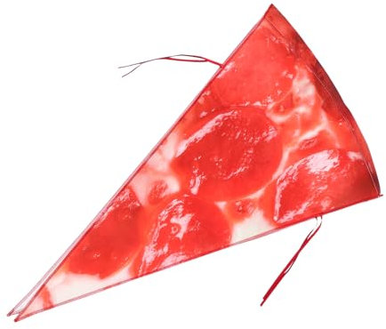 FRCOLOR Pizza Costume for Adults Funny Halloween Party Outfit Food-themed Cosplay Costume Prop Easy to Wear