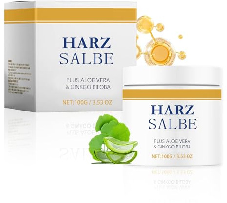 Altherona Harzsalbe Plus, Harzsalbe Gegen Große Poren, Poren verkleinern, Porenverfeinernde Creme Verhindert Glanz, Feuchtigkeitsspendene Tagescreme Gesicht, porenverfeinernde Gesichtspflege