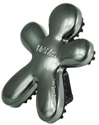 Mr & Mrs Fragrance Niki Autodiffusor, Titanium, Chrom, Duft New Car
