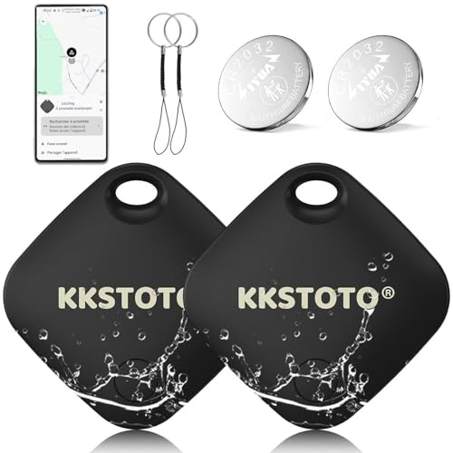 Smart Traceur GPS Android, Fonctionne avec l’app Google Localiser (Uniquement Android), Localisateur GPS, IP66 ImperméAble, pour Les Clés/Portefeuilles/Valises/Bagages/Enfant