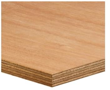 PACK OF 5 (Total 5 Units) - 12mm Thick Marine Plywood (BS1088) - 2440mm (W) x 1220mm (L)