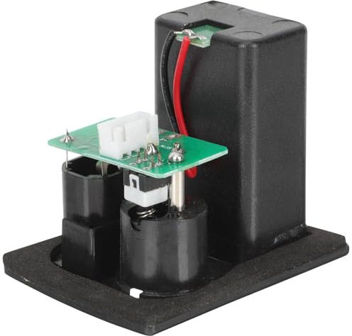 Abaodam Boîtier de Batterie 9v en Plastique pour Micro Guitare Active, Compartiment Pile pour Basse Électrique, Boîtier pour Pickup Lc-4 Lc-5, Accessoire Polyvalent pour Musiciens