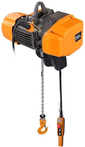 Verkstadskran 0,25T 1 T 500KG Elektrisk kedjetelfer