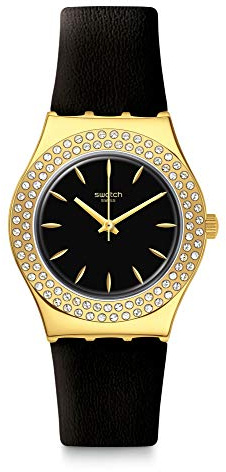 Montre Swatch Analogique Quartz Irony Medium YLG141 Goldy Show